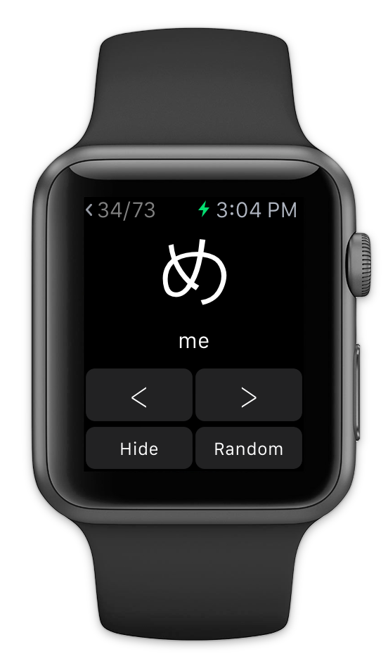 Kana Master on Apple Watch