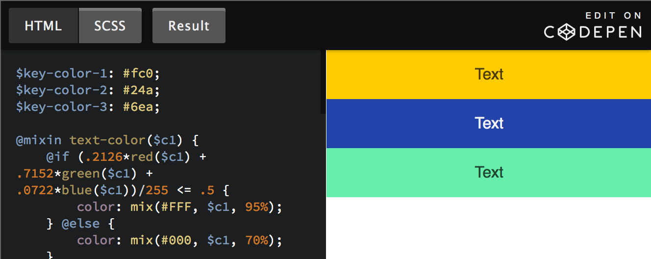 Generate colour themes with ease thanks to this mixin – Mono