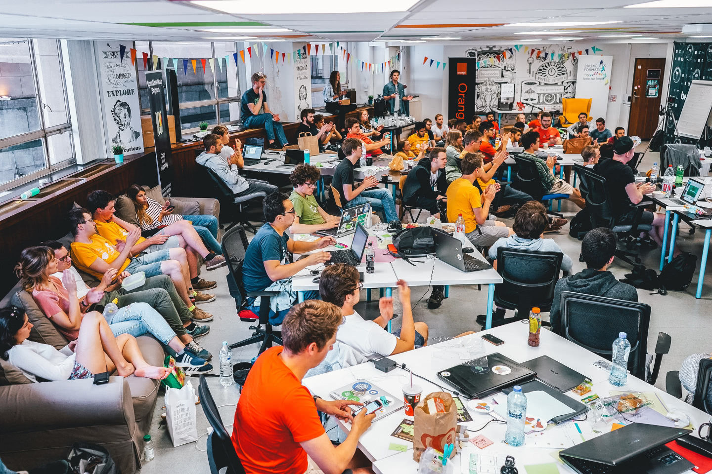 Photo of a group of students at Open Summer of Code